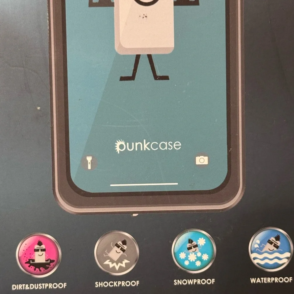 NIB PUNKCASE RED Waterproof Case for iPhone 11 Pro